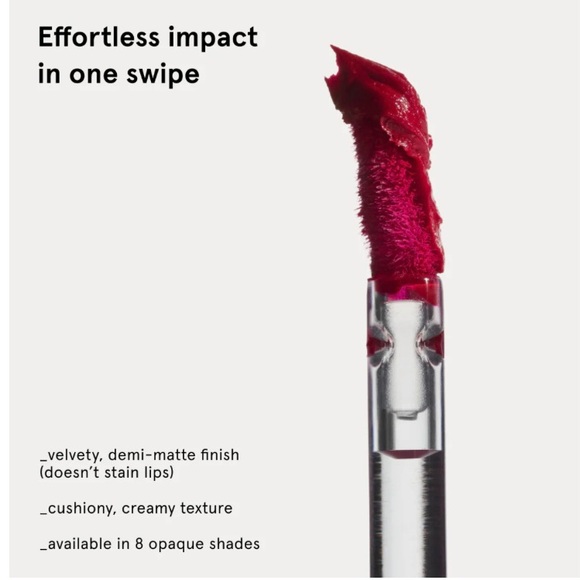 Glossier G Suit Soft Touch Lip Creme Jet - Picture 9 of 12